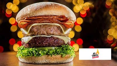 hamburguesa de Alrock Burger